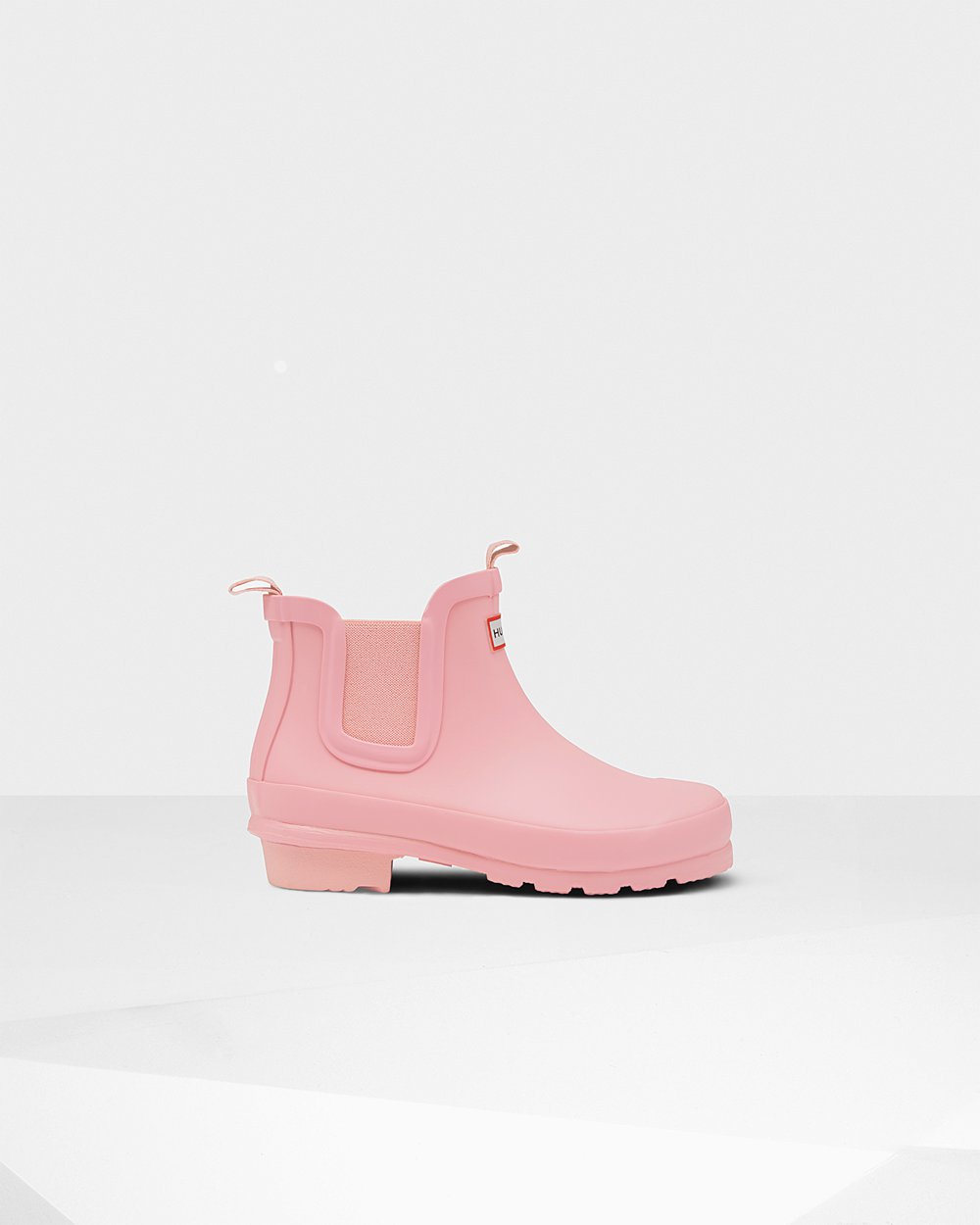 Kids Chelsea Boots - Hunter Original Big (05ZVDCBGH) - Pink